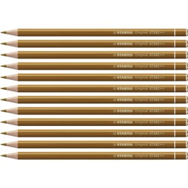 Premium Colouring Pencil - STABILO Original - Box of 12 - Light Ochre