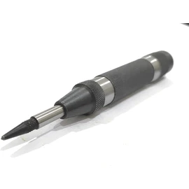 Buyohlic Automatic Center Punch with Replaceable Hardened Steel Tip (Heavy Duty)