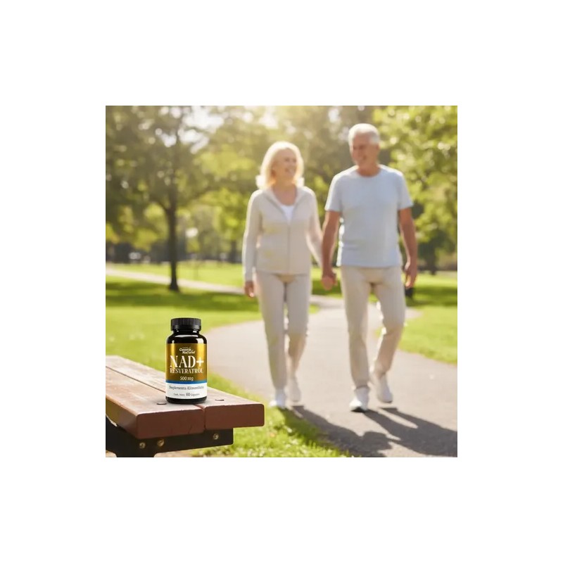 Cosmo Natural Nad+ Resveratrol 500mg 60 Cápsulas