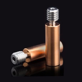 GBA-SZC Upgrade Ender 3 Bimetal Heatbreak,Titanium Alloy Bi-Metal for Ender 3/V2/Pro/Ender 5/Plus/Pro/CR-10/CR-10S/S4 S5/CR10/V2/V3/Neptune 3 Pro/Plus/Max/Neptune 4/4 Pro Hotend(2PCS)