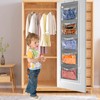 ANIZER Day of Week Kids Clothes Organizer Weekly Hanging Closet