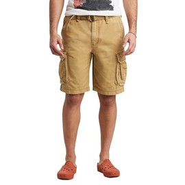 Unionbay mens Survivor Belted Cargo Short - Reg and Big & Tall Sizes,Rye,32