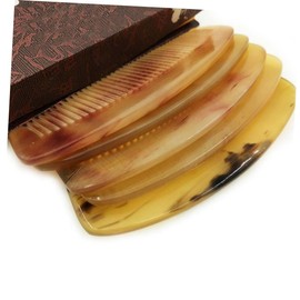 TOVINANNA Pcs Horn Hair Comb for Women Anti-static Detangle Hair Promote Circulation Portable Cm