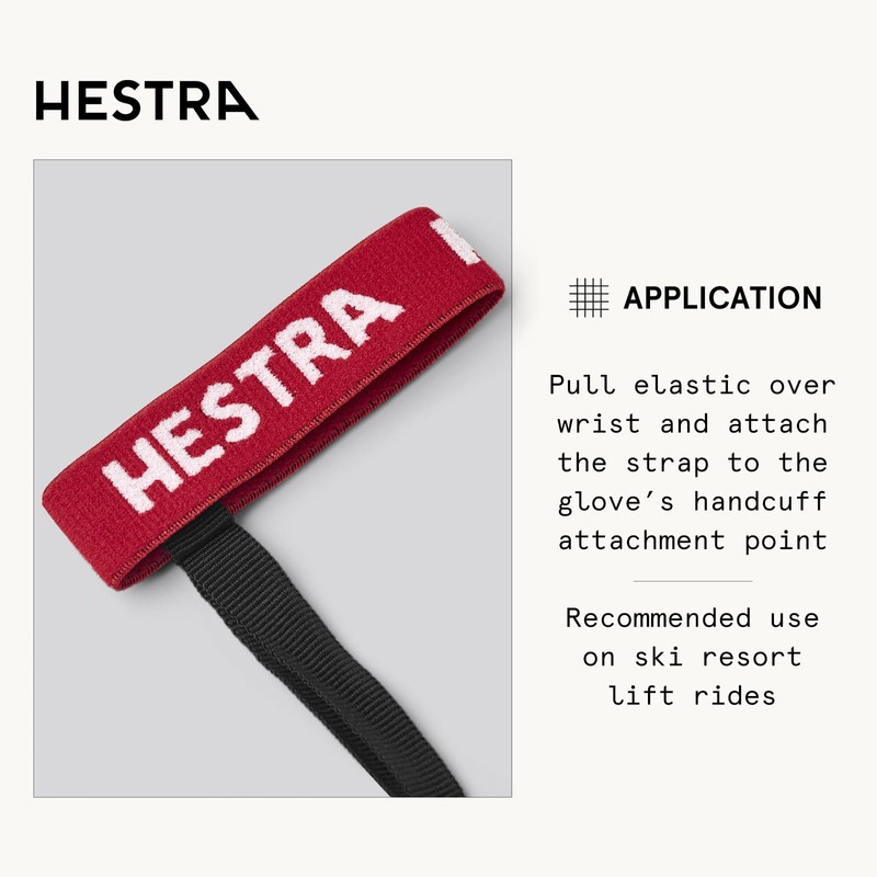 Hestra Kids Handcuffs Glove Strap 70/17 mm (Size 2-6) I