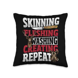 Taxidermy Animal Mounts Rat Bird Mouse Bear Art Apparel Throw Pillow