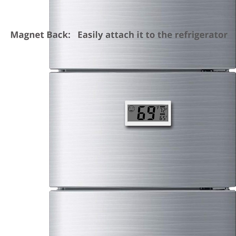 Digital Thermometer Indoor Hygrometer Room Temperature Monitor Humidity Gauge with