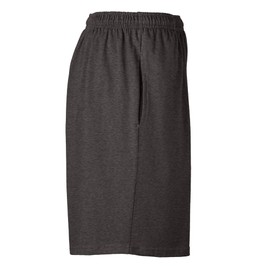 Soffe Short clásico de algodón con Bolsillo para Hombre, Carbón Heather, 2X Grande
