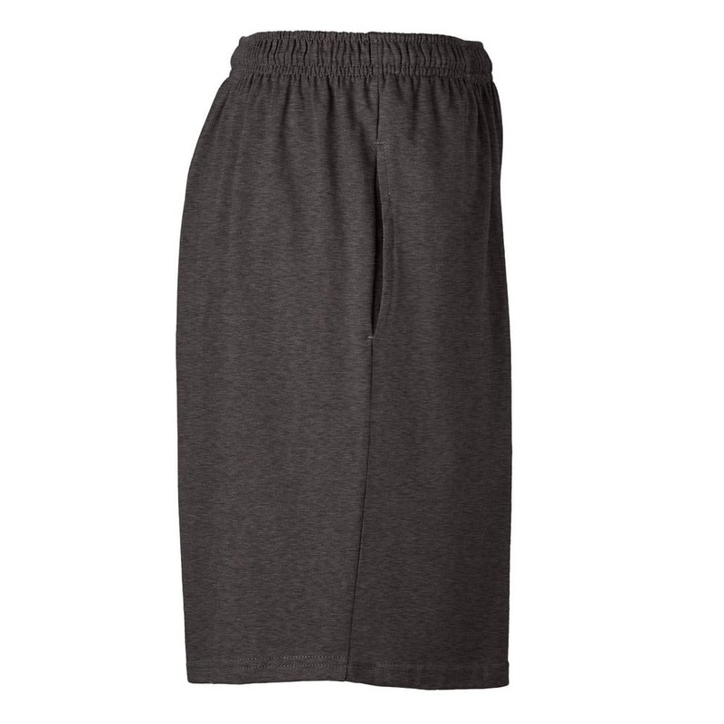 Soffe Short clásico de algodón con Bolsillo para Hombre, Carbón