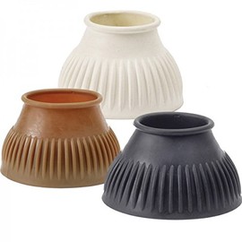 Centaur Ribbed Bell Boots - Transparent Gum Medium