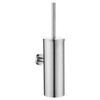 Wall-Mounted Toilet Brush Holder Set (Brushed Color)