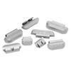 CKAuto 100Pcs P Series Zinc Clip on Wheel Weights Assortment,