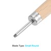 uxcell Wood Carving Knife Tool Chisel, 3mm 65# Manganese Steel