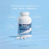 Cápsulas de Magnesio 90 Pzs – Glicinato, Citrato y Gluconato