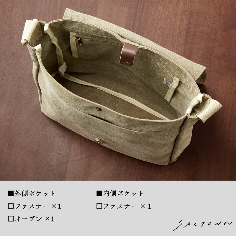 Canvas Workshop (Hanpu Koubou) Shoulder Bag [Shoulder Bag Men's Women's