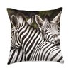 Wild Safari Animal Gifts Zebra Pattern Throw Pillow, 18x18, Multicolor
