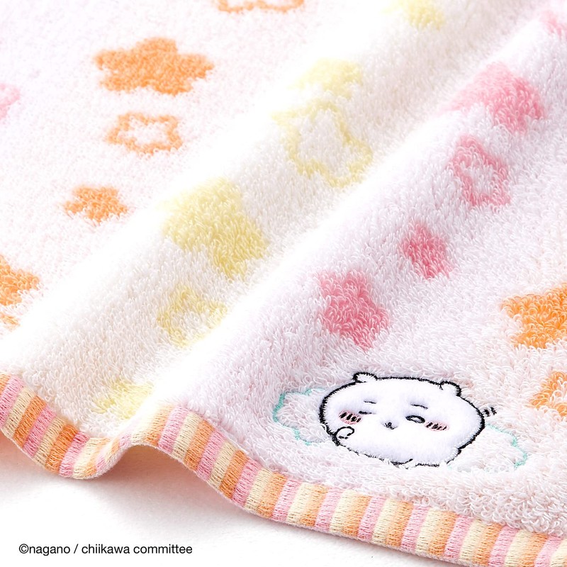 Chiikawa Pop Star Slim Bath Towel, Orange, Pile, Cute, 41-1103180,