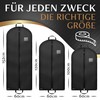 Bruce.® Premium Garment Bag, 100 x 60 cm, High-Quality Garment
