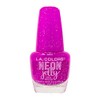 L.A. COLORS Neon Jelly Polish, Purple Shock CNL367