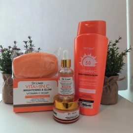 Dr. Lewei Dr Liwei VitaminC Brightening Body Care Series 4 Pc Set  Lotion+Soap+Cr