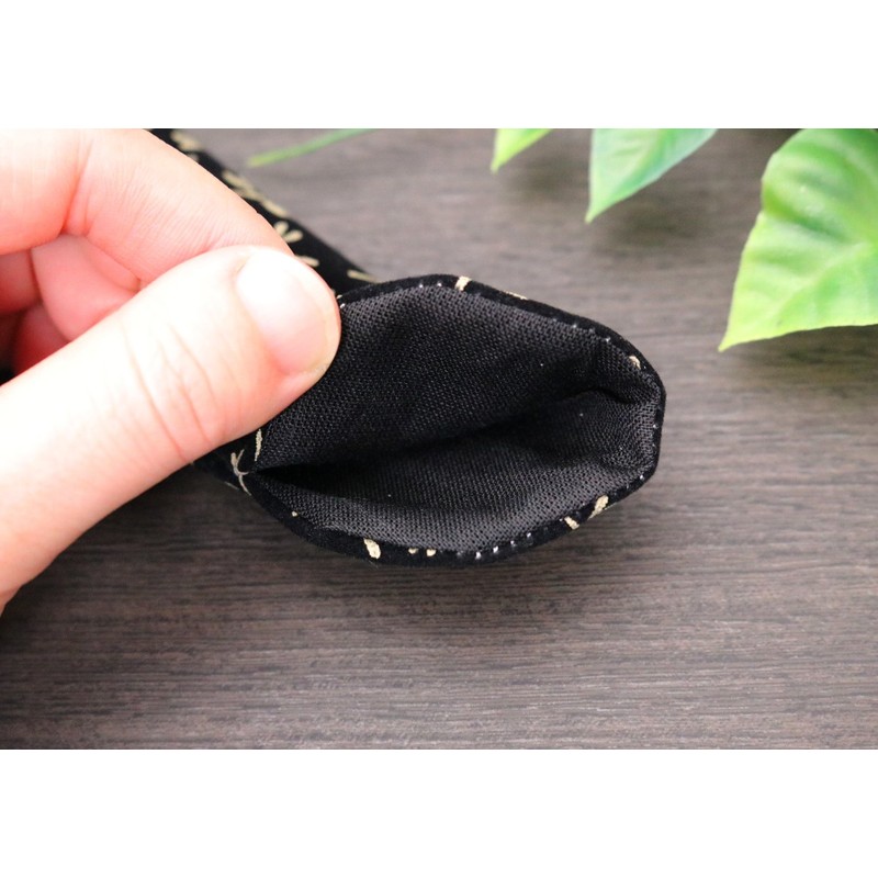 Matsumi Kogei Folding Fan Holder, 9.3 inches (23.5 cm), Inden