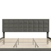 Nazhura Full Size Bed Frame Upholstered Modern Low Profile Platform