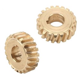 Snow Blower Repair Part Worm Gear Metal 20T Teeth Gear Replacement for 717-0528A 717-0528 917-0528A 717-04861 Gear Replacement for 717 04449 Snowblowers