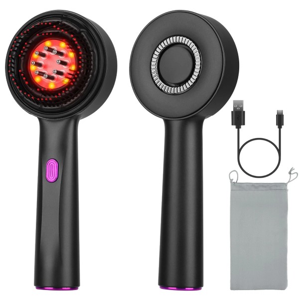 iMounTEK 3 in1 Hair Oil Applicator Head Massager Scalp w/
