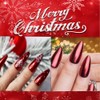 Pretty Diva Christmas Red Chrome Nail Powder, Red Nails Chrome