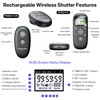 for Sony Rechargeable Camera Remote Control with Timer Intervalometer