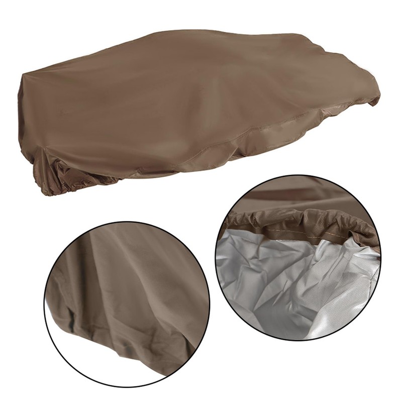 munirater Khaki Pedal Boat Cover Heavy Duty 3 or 5