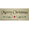 Stencils by Joanie Stencil Merry Christmas Holly Berry Swirl Star