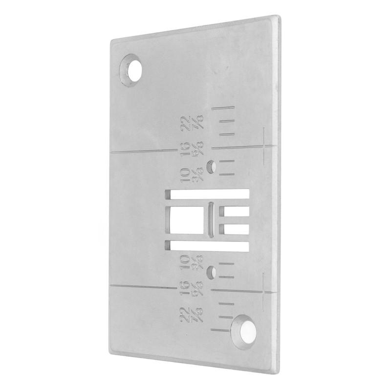 Straight Stitch Needle Plate Professional Replacement Steel Fine Machined Needle