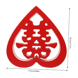 Ciieeo Chinese Xi Character Sign Wedding Supplies Home Decor for Living Room Bedroom Hallway Unique Chinese Xi Design for Happy Wedding House Centerpieces