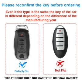 Key Fob Cover Compatible with 2023 2024 2025 Rogue Sentra Pathfinder X-Trail Protection Key Case(C5-Brown)