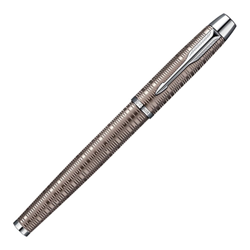 Parker IM Premium Fountain Pen with Medium Nib - Brown