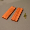 Knife Handle Material,Knife Scales Wood with Knife Handle Pins Brass