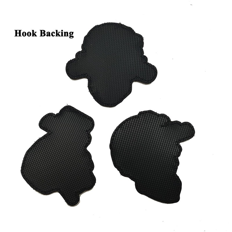 2 PCS AliPlus Skull Night Vision Goggles Patch Luminous Patch
