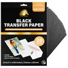 MyArtscape Graphite Transfer Paper, 20 Black Sheets - Wax Free