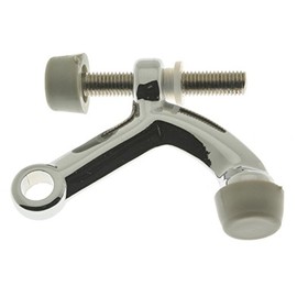 Solid Brass Hinge Pin Stop Finish: Polished Chrome