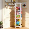 52 Inch 3 Tier Round Plush Stuffed Animal Storage Rack