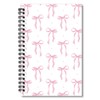 Wxiben Pink Bow Notebook Journal - Coquete Notebook Journal for