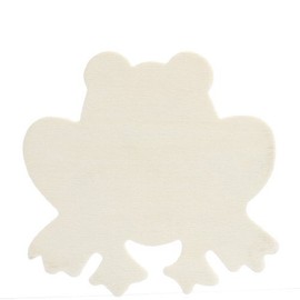 Package of 24 Unfinished Wood Sitting Frog Cutouts for Painting and Crafting