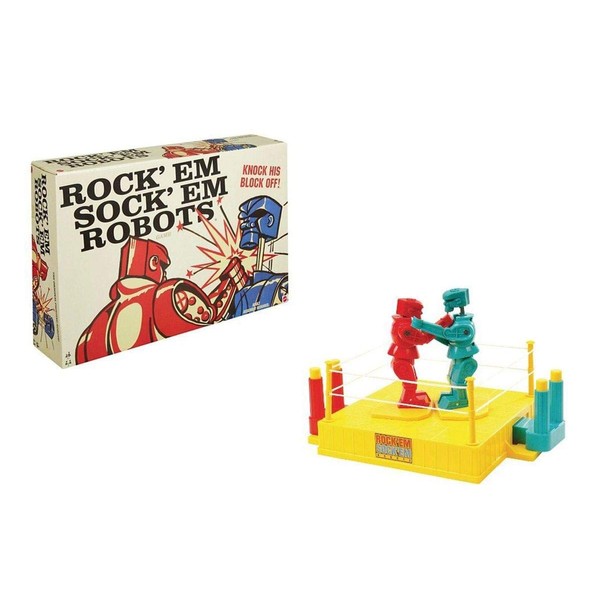 Mattel Retro Rockem Sockem Robots Game
