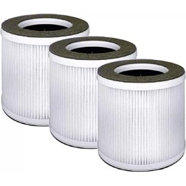 NISPIRA True HEPA Activated Carbon filter for Vremi / Kokeki VK-6067B 3pk