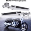 Highway Pegs Footrest, Folding Highway Footrests High Strength for Round