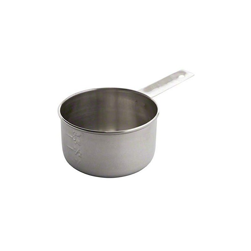 Tablecraft 1 Cup Stainless Steel Measuring Cup