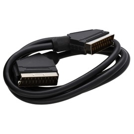 kenable Scart Cable 21 Pin 1m Black