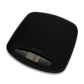 Salter Ultra Slim Kitchen Scale – 3kg Capacity, Electronic Food Scale, Digital, Cooking/Baking, Add & Weigh Zero Function, Measure Multiple Ingredients at Once, Black, 1063 BKDC