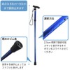 ASPALAND Super Lightweight Folding Stick, Cane, Blue, 5 Adjustable Levels,