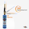 Flame King YSNAX1-024CGA High Intensity Propane Torch Head with Piezo